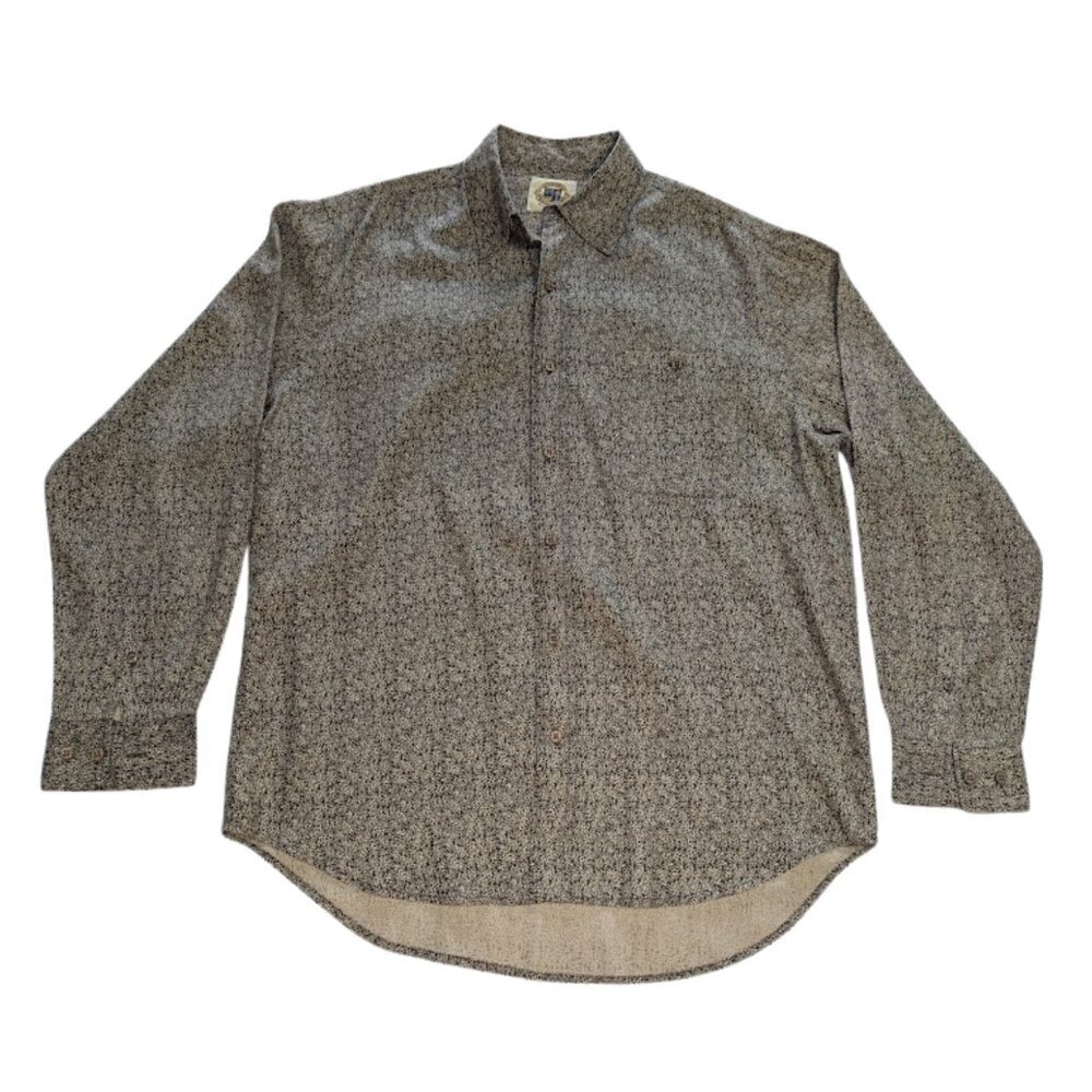 Vintage Pusser’s West Indies Silk/Cotton Button Shirt Long Sleeve Men's *SZ Med